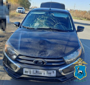 В Красноярском районе 19-летнй водитель сбил пожилого пешехода