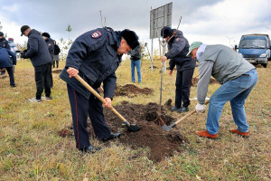 25 октября свое участие в мероприятии инициировали сотрудники Управления МВД России по г. Самаре.