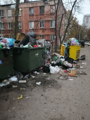 Новый самарский регоператор не смог вывезти мусор со многих адресов