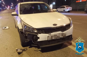 На Московском шоссе в Самаре водитель сбил пешехода