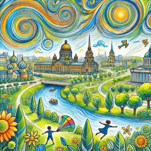 В Самаре впервые проходит конкурс рисунков в стиле Ван Гога