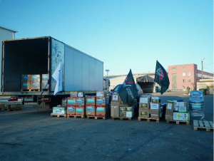 В ДНР отправился гуманитарный конвой от самарских речников