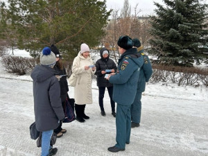 В Самаре инспекторы ГИМС предостерегли жителей от выхода на лед водоемов