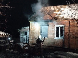 В Кошкинском районе горел дом, погиб человек