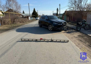 В Ставропольском районе мотоциклист пострадал в ДТП