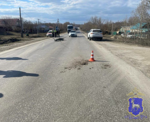 В Сызранском районе водитель не уступил дорогу мопеду, на котором ехал 76-летний мужчина