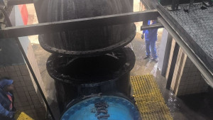 Специалисты "РКС-Самара" обновили три задвижки на крупнейшей канализационной насосной станции в России