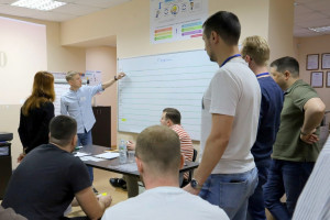 В Региональном центре компетенций в сфере производительности труда прошел первый тренинг «Фабрика офисных процессов».