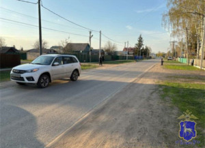 В Красноярском районе иномарка сбила 8-летнего мальчика, управляющего велосипедом