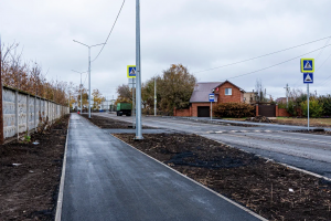 По нацпроекту «Инфраструктура для жизни» в трех селах Самарской области появятся тротуары и уличное освещение