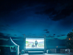 Расписание работы бесплатного кинотеатра под открытым небом «Филин» на эту неделю в Самаре