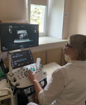 Одна предназначена для физиотерапии, а четыре — для ультразвуковой визуализации.