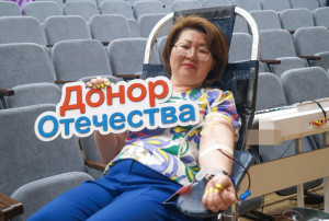 В Самаре, в микрорайоне Южный город, прошла выездная донорская акция.