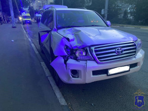 Пешеход - мужчина 1977 г.р. скончался в автомобиле скорой медицинской помощи.