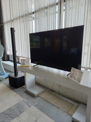 Материально-техническое оснащение музея пополнилось радио- и акустическими системами, телевизорами, проекторами, мобильными кондиционерами и системами экспозиционного освещения.