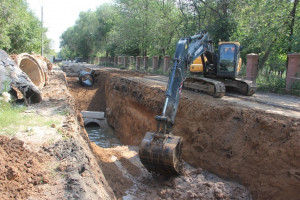 «РКС-Самара» продолжают ремонт Главного Безымянского коллектора.