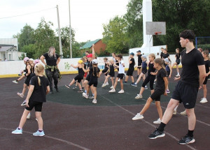В Самарской области завершилась Всероссийская акция «Зарядка со стражем порядка»