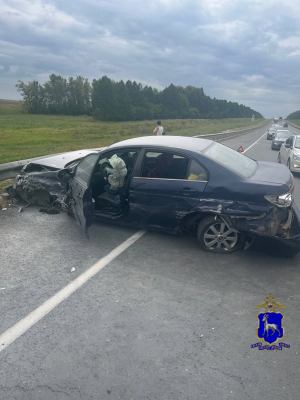 Дорожная авария с подростком в машине произошла в Сергиевском районе