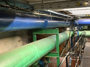 Заменили 400 метров трубопроводов на станции водоподготовки.