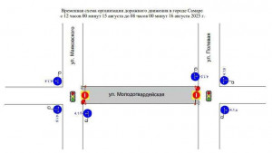 В рамках дорожной кампании на этой неделе заменят асфальтовое покрытие проезжей части улицы Молодогвардейской.