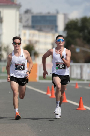 Самое масштабное беговое событие региона проходит под лозунгом «Бегу, потому что люблю».