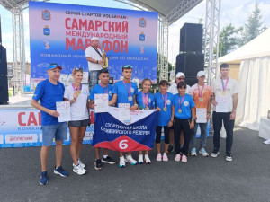  Первые места среди женщин и среди мужчин заняли команды Самарской области.