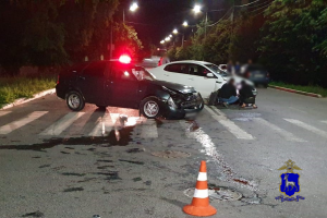 22-летняя девушка, водитель отечественного автомобиля, госпитализирована.