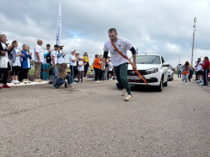 Состязания прошли по нескольким дисциплинам: силовой экстрим, комплекс ГТО, футбол и семейная эстафет.