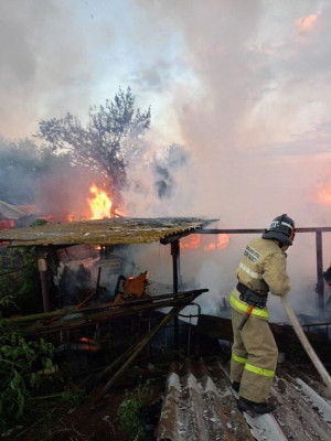 Огнеборцы пожарно-спасательного отряда № 48 ликвидировали пожар.