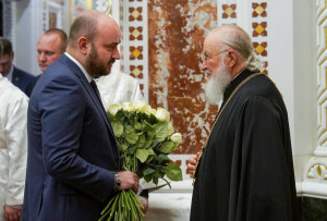 И сегодня же состоялось рукоположение архимандрита Кирилла в сан епископа Отрадненского и Похвистневского.