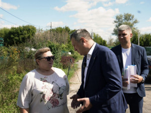 Улицу Мельничную обновляют на участке площадью 1400 квадратных метров, от улицы Гаванской до улицы Халиловской.