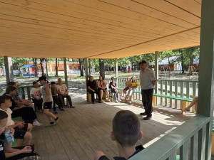 Ребятам разъяснили последствия противоправных действий на объектах железнодорожного транспорта.