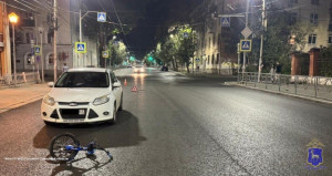 В Самаре автомобилистка сбила 10-летнего мальчика на велосипеде