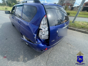 В Тольятти столкнулись ЛАДА и мотоцикл