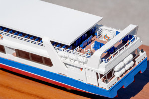 Состоялась торжественная церемония закладки килей двух пассажирских судов проекта «МПКС-L» пассажировместимостью 240 человек.