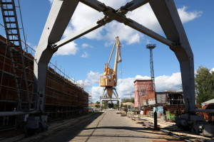 Торжественная церемония закладки килей новых судов состоялась в Самаре