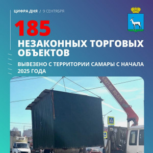  С начала 2025 года с территории областной столицы демонтировано и вывезено 185 незаконных торговых объектов