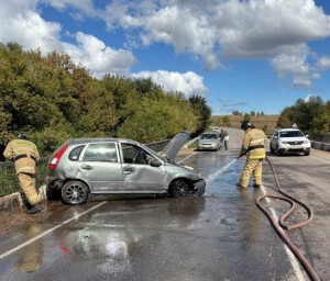 К сожалению, есть пострадавший – пассажир мужчина. Передан медработникам.