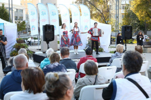 На Крымской площади состоялось заключительное мероприятие.