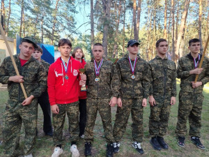 В Сызрани военно-патриотического клуб под руководством председателя Совета ветеранов линейного отдела занял призовое место на областных военно-спортивных играх