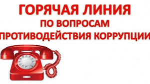 Если вы столкнулись с фактами проявления коррупции, оставьте сообщение на телефон «горячей линии».
