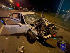 В Автозаводском районе Тольятти столкнулись иномарки, пострадал пассажир