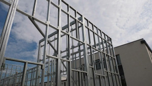 В Самаре возводят диагностический модуль поликлиники №14