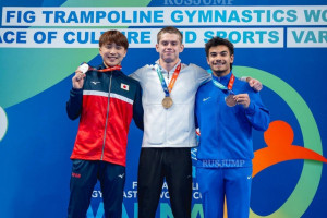 Данила Касимов завоевал две серебряные медали в синхронных прыжках.