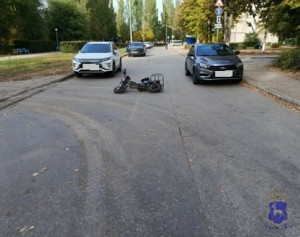 В Тольятти легковушка столкнулась с СИМ