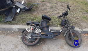 В Самаре водитель сбил подростка на мопеде