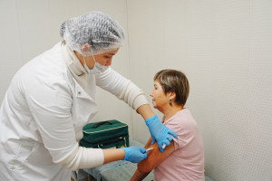 Именно таким образом была организована вакцинация работников МП «Трамвайно-троллейбусное управление». 