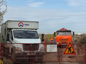 Провели выездную проверку ремонтно-восстановительных работ на инженерных сетях.