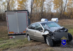 Водитель Renault Logan погиб на месте ДТП.