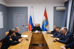 На встрече с губернатором обсудили основные направления работы управления и взаимодействие с органами исполнительной власти региона.